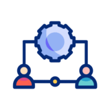 API icon representing partner management